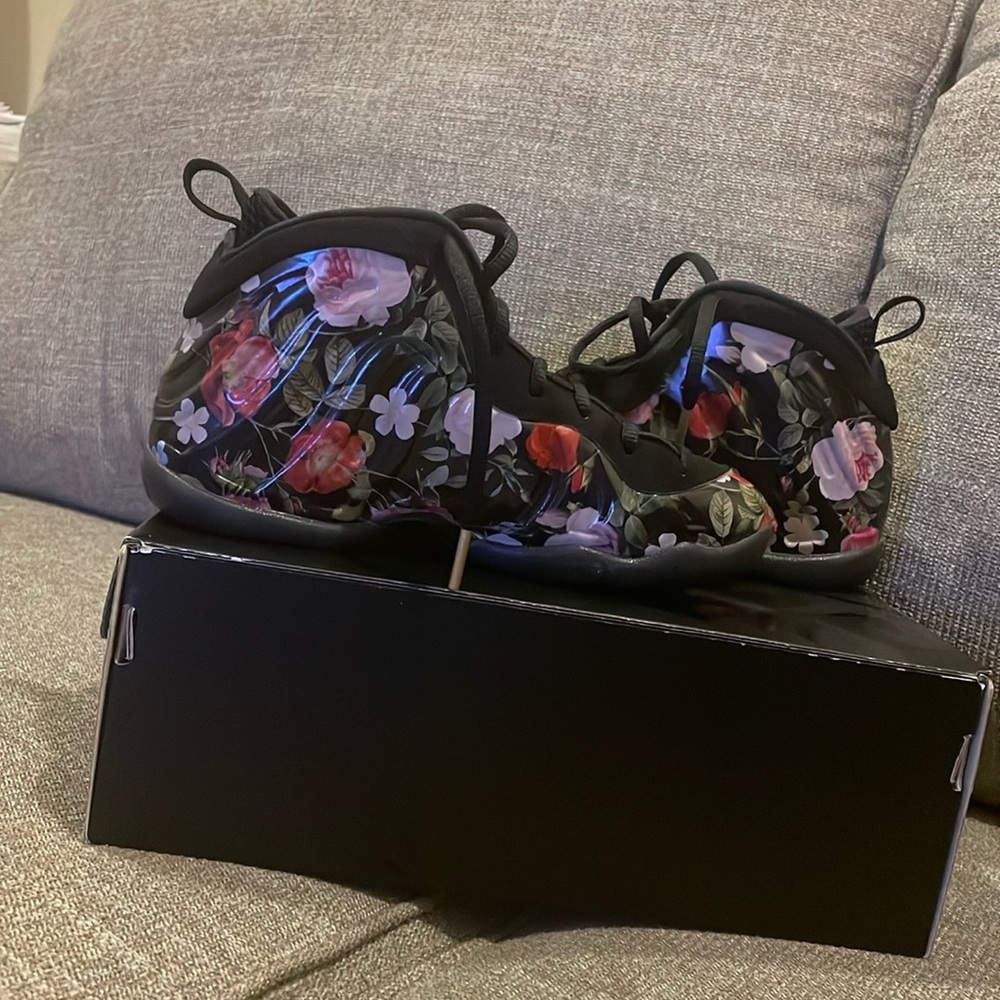 Nike Little Posite One PRM PS Floral Sneaker